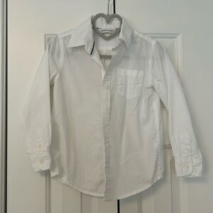 Janie & Jack cotton boys button down size 4
